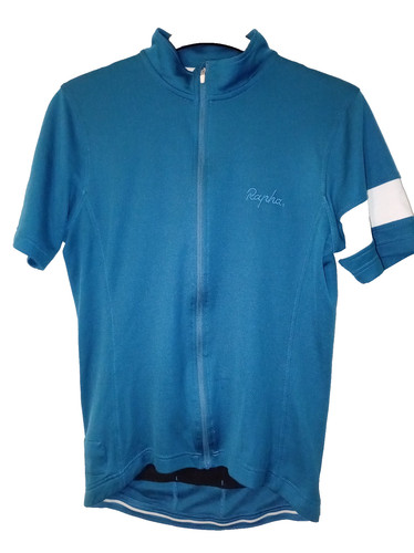 Rapha short sleeve blue - sleeve,