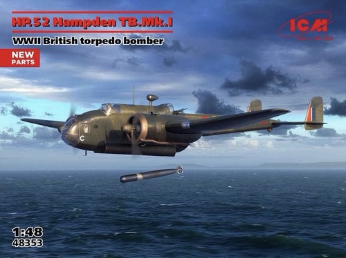 Icm 48353 handley page - 1:48, handley-page