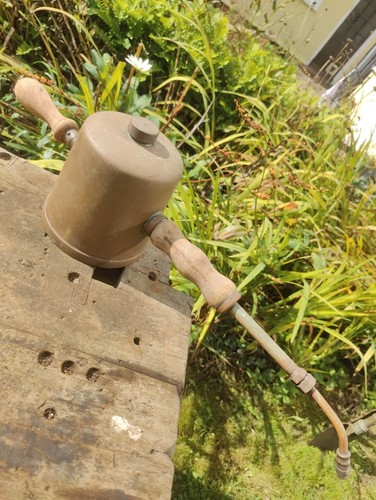 Vintage antique brass garden - vintage,