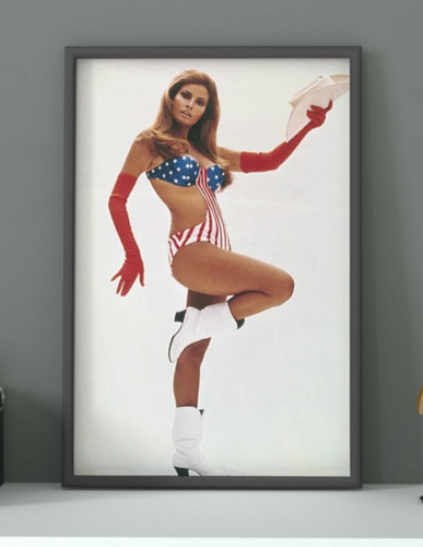 Raquel welch unframed - unframed, wall