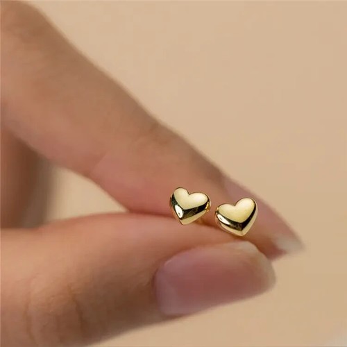 9ct gold silver stud - ,