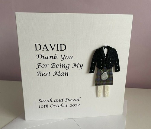 Personalised scottish thank - personalised,