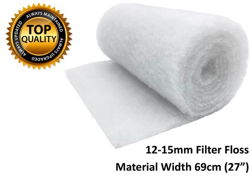 Filter floss wool 15mm - floss, 12-15mm