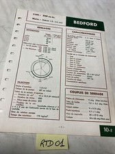 Technical sheet diesel engine