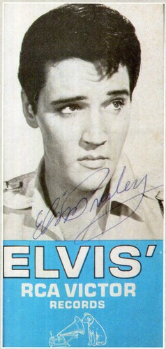 Elvis presley signed - presley,