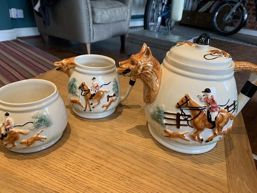 England ppc hunting fox tea - ppc,