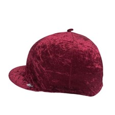 SXC Burgundy Crushed Velvet