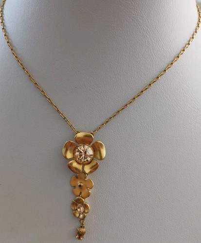 Pilgrim flower drop - pilgrim, necklace