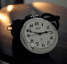 Seiko railway pocket watch - railway,