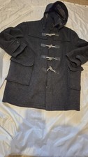 Barbour Classic Men's Wool Blend Duffle Coat Size Med