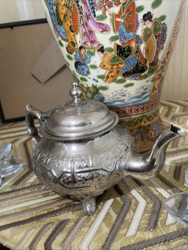Hand made silver plated brass - hand-made,
