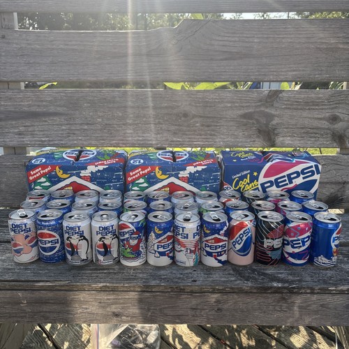 Lot vintage empty - empty, pepsi