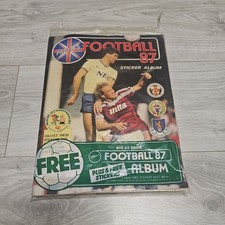 Vintage 100% Complete Panini Football 87 Football Sticker Album 1987 Euro