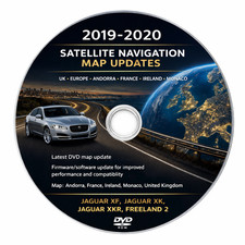 Jaguar XF XK XKR Sat Nav Disc
