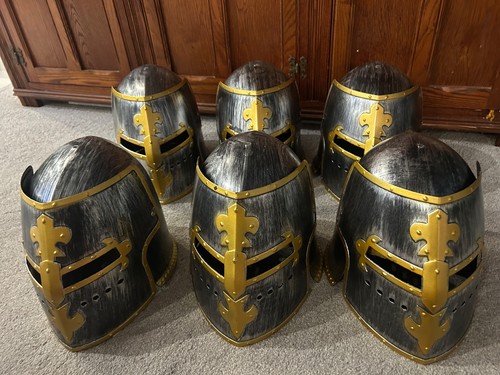 Medieval helmets x - ,