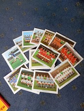 Typhoo Tea  Football Cards 10x8 Inches (1960's) x 37