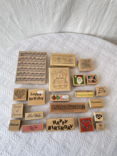 Craft stamps joblot - stamps, 21