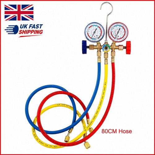 Way manifold gauge set - ac,