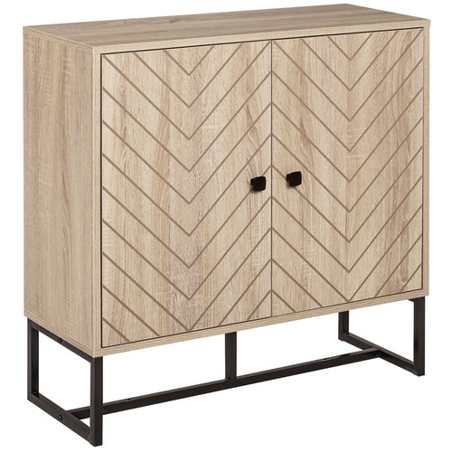 Homcom embossed arrow storage - arrow,