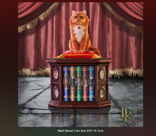 Mad about cats trinket - ,