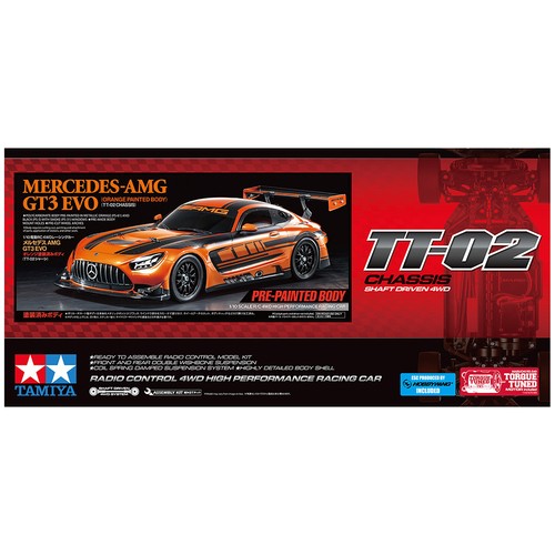 Tamiya mercedes amg gt3 evo - tamiya, mercedes-amg