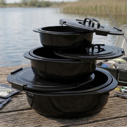 Piece bait mixing bowl set - mixing,