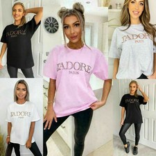 Women's Ladies Short Sleeve