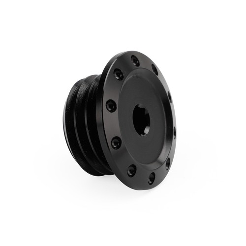 Black billet oil filler cap - oil,