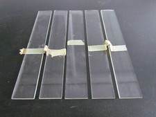 5 GLASS STRIPS 31 X 204mm FOR TRIANCO HOUSEMASTER