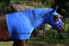 Bespoke Royal blue lycra horse
