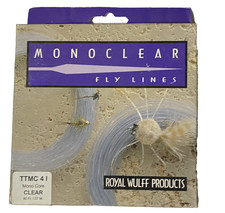 Royal Wulff Triangle Taper Mono Clear Saltwater Intermediate Line AFTM 4