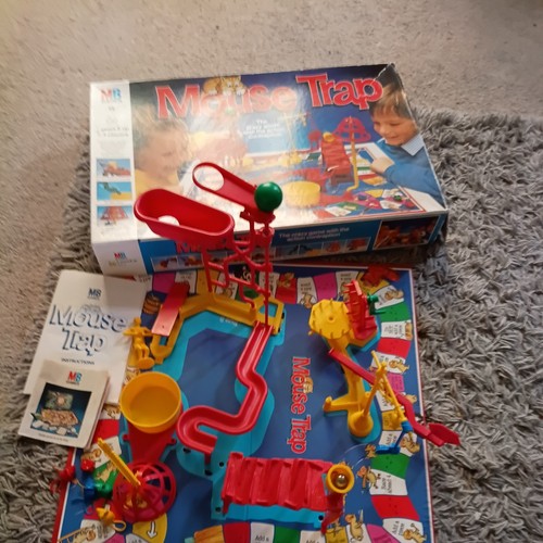 Vintage mouse trap board game - trap,