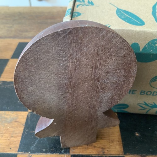 Hard wood dark - half, cap