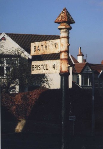 Photo 6x4 old - photo, sign