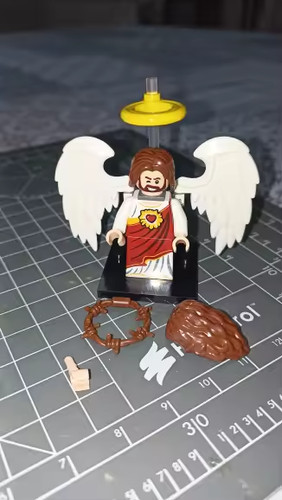 Custom lego jesus angel - custom,