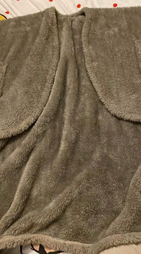 Cozee home grey fleece sofa - grey,