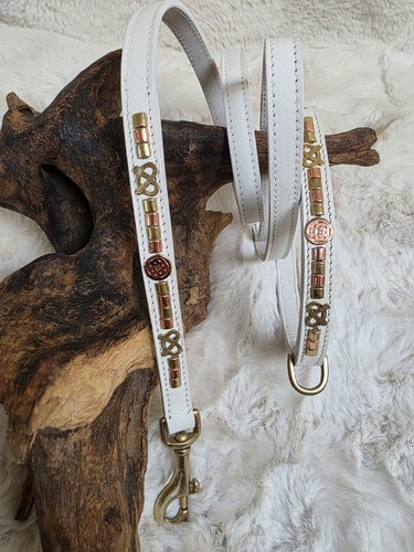 Staffy show dog collar - staffy,