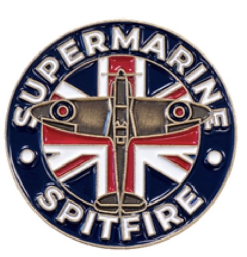 Supermarine spitfire lapel - spitfire, pin