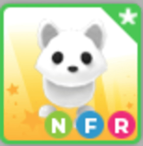 Neon arctic fox adopt me - fox,