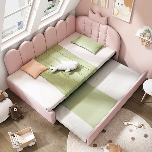 Day bed with - bed, l