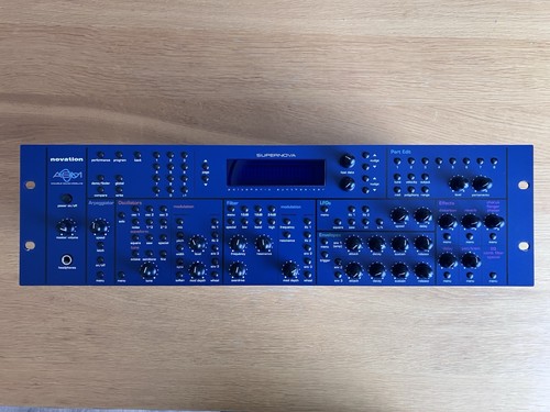 Novation supernova synthesiser - novation,