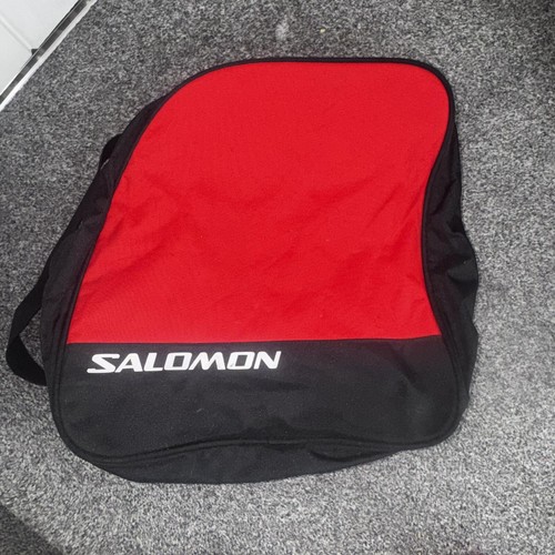 Salomon ski boot bag red - ski,