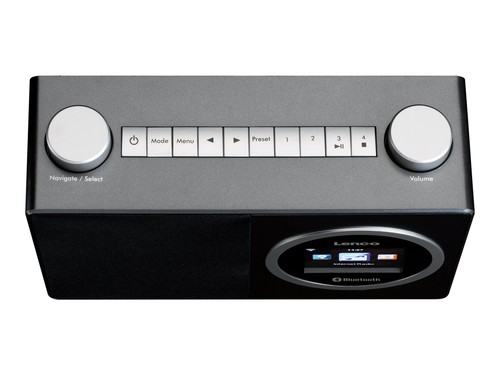 Lenco dir 70bk black radio - dir-70bk,