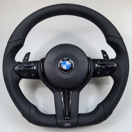 Sport style leather steering - leather,
