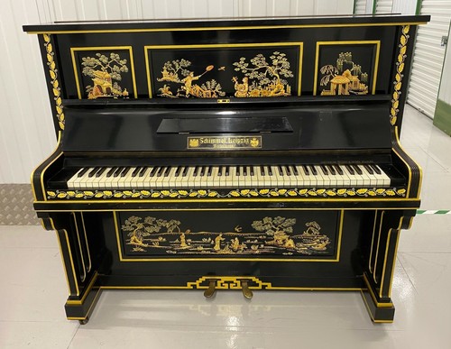 Schimmel chinoiserie art case - chinoiserie,