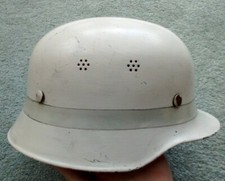 Vintage Steel German fireman's Helmet. -Adult size-                        Y119