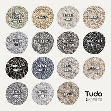 Alps 11mm Pile Soft Twist Hessian Back Carpet Luxury Hard Wearing Lounge Bedroom