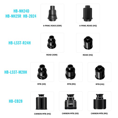 Ryet freehub body - freehub, for
