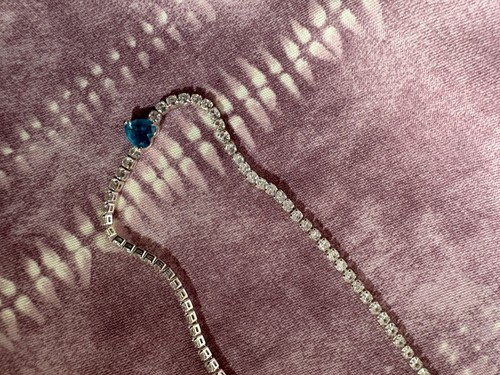 Silver heart titanic style - silver,