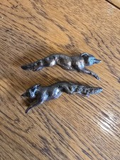 Pair Of Vintage Cast Iron